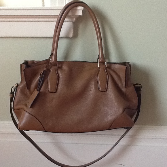 Jil Sander Brown Leather Tote shoulder bag - Picture 2 of 7